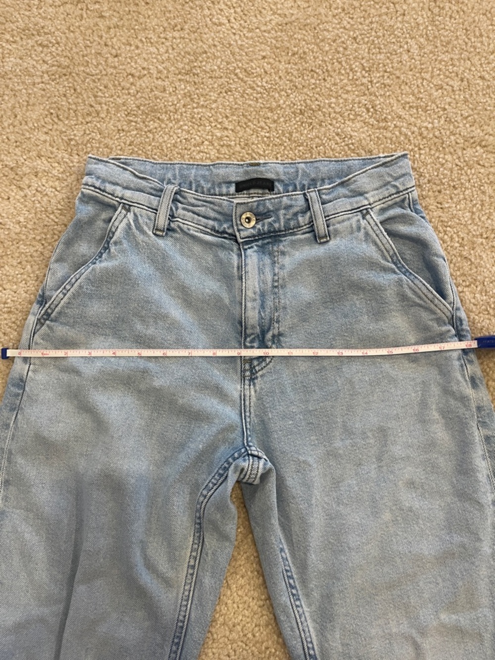 Uniqlo Light Wash Denim Jeans Size XS (fits 26-28”) - Picture 7 of 11